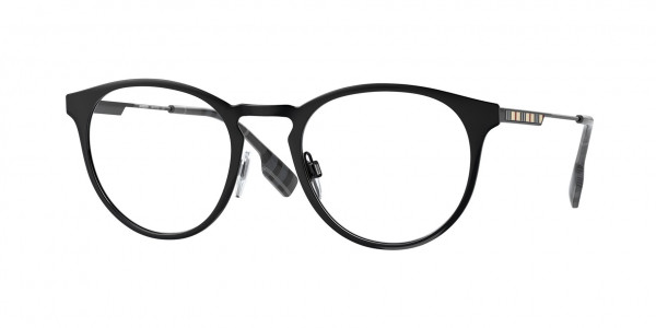 Burberry BE1360 YORK Eyeglasses, 1001 YORK MATTE BLACK (BLACK)
