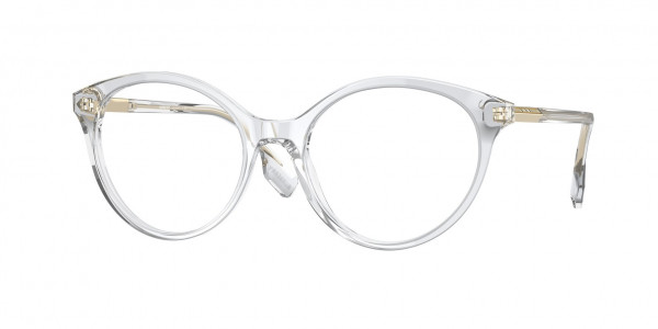 Burberry BE2349 JEAN Eyeglasses, 3024 JEAN TRANSPARENT (TRANSPARENT)