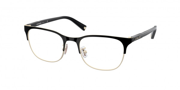 Coach HC5131 Eyeglasses, 9346 BLACK / GOLD (BLACK)