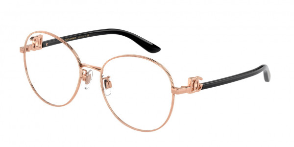 Dolce & Gabbana DG1339 Eyeglasses, 1298 PINK GOLD (PINK)