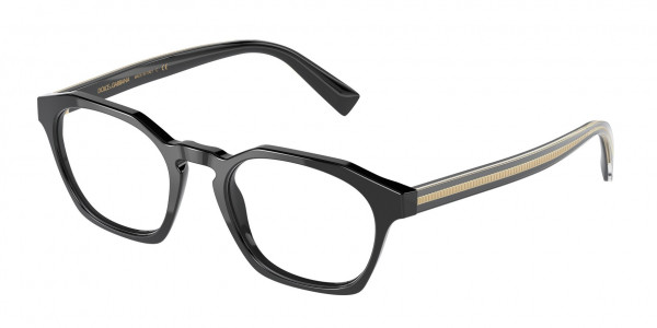 Dolce & Gabbana DG3336 Eyeglasses, 501 BLACK