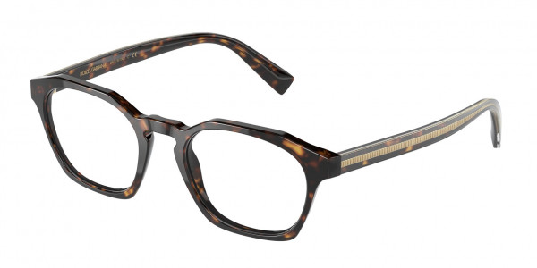 Dolce & Gabbana DG3336 Eyeglasses, 502 HAVANA (TORTOISE)
