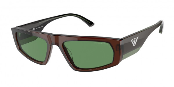 Emporio Armani EA4168F Sunglasses, 5910/2 BROWN (BROWN)