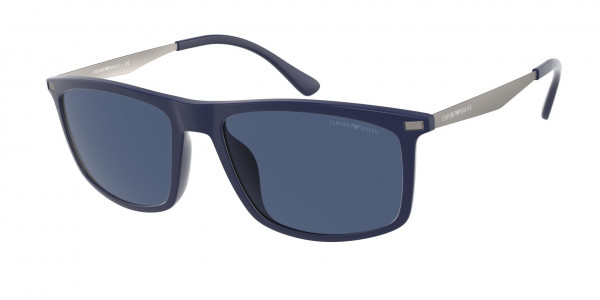 Emporio Armani EA4171U Sunglasses, 508880 MATTE BLUE DARK BLUE (BLUE)