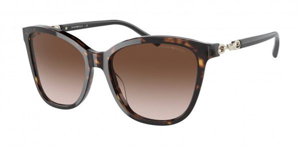 Emporio Armani EA4173 Sunglasses, 500213 HAVANA GRADIENT BROWN (TORTOISE)