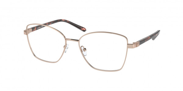 Michael Kors MK3052 STRASBOURG Eyeglasses, 1108 STRASBOURG ROSE GOLD (GOLD)