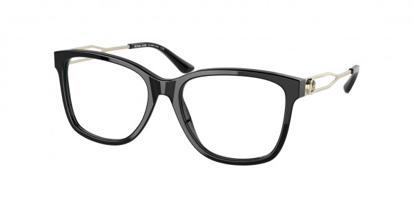 Michael Kors MK4088F SITKA Eyeglasses, 3005 BLACK (BLACK)