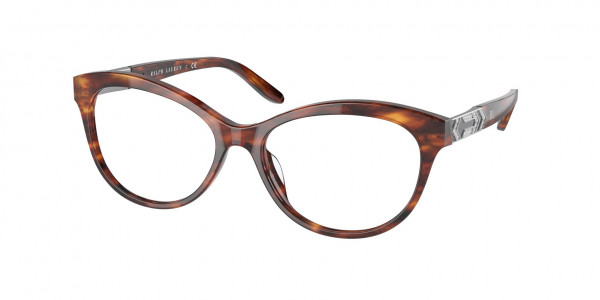 Ralph Lauren RL6216U Eyeglasses, 5007 SHINY STRIPED HAVANA (HAVANA)