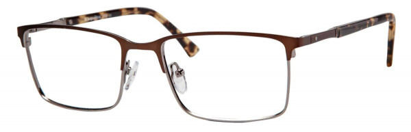 Esquire EQ1608 Eyeglasses, Brown/Silver