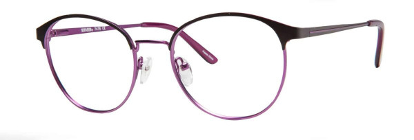 Scott & Zelda SZ7476 Eyeglasses, Matte Black/Purple