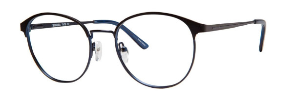 Scott & Zelda SZ7476 Eyeglasses, Matte Black/Blue