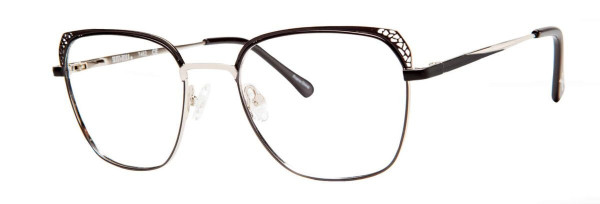 Scott & Zelda SZ7462 Eyeglasses, Matte Black/Shiny Silver