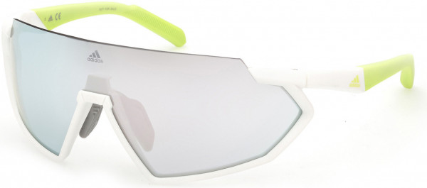 adidas SP0041 Sunglasses, 24C - Smoke Mirror + Clear Lenses