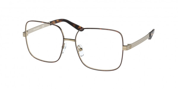 Tory Burch TY1070 Eyeglasses, 3279 DARK TORTOISE TRANSFER/GOLD (TORTOISE)