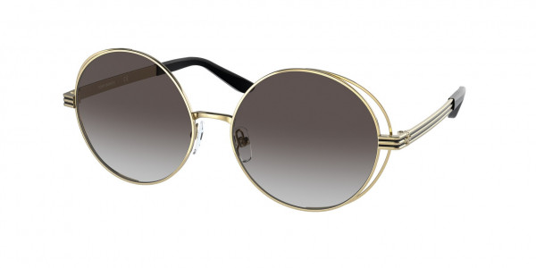 Tory Burch TY6085 Sunglasses, 32788G SHINY GOLD GREY GRADIENT (GOLD)