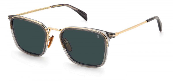David Beckham DB 7065/F/S Sunglasses, 02F7 GOLD GREY