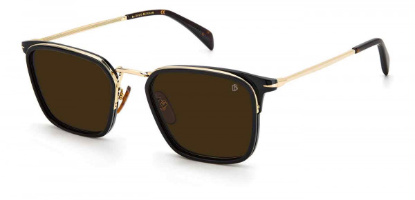 David Beckham DB 7065/F/S Sunglasses, 0RHL GOLD BLCK