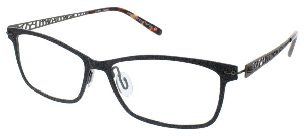 Aspire EMPOWERED Eyeglasses, Black Glitter