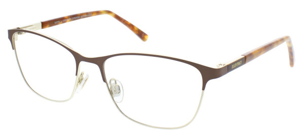 Ellen Tracy CORDOBA Eyeglasses, Brown Gold