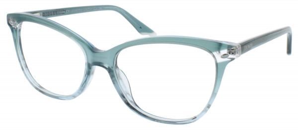 Steve Madden LEANDRA Eyeglasses, Green Sea Fade