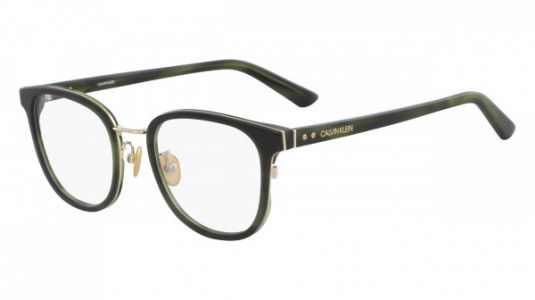 Calvin Klein CK18525A Eyeglasses, (340) GREEN HAVANA
