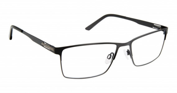 SuperFlex SF-1136T Eyeglasses, M100-BLACK