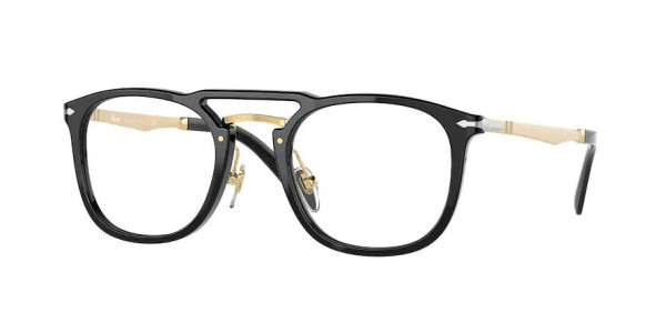 Persol PO3265V Eyeglasses, 95 BLACK (BLACK)