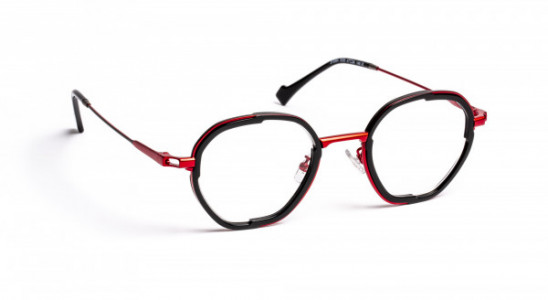 J.F. Rey JF2954 Eyeglasses, BLACK / RED (0030)