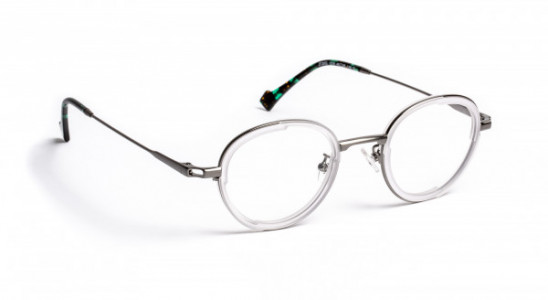 J.F. Rey JF2952 Eyeglasses, CRYSTAL / RUTHENIUM (1005)