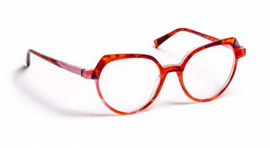 J.F. Rey JF1509 Eyeglasses, RED / PINK CRYSTAL (3080)