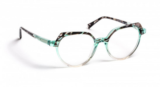 J.F. Rey JF1509 Eyeglasses, GREEN CRYSTAL / BLUE (4025)