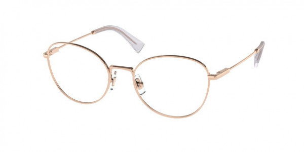 Miu Miu MU 50UV Eyeglasses, SVF1O1 ROSE GOLD (GOLD)