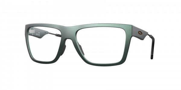 Oakley OX8028 NXTLVL Eyeglasses, 802807 NXTLVL DARK MT SILVER/BLUE COL (BLUE)