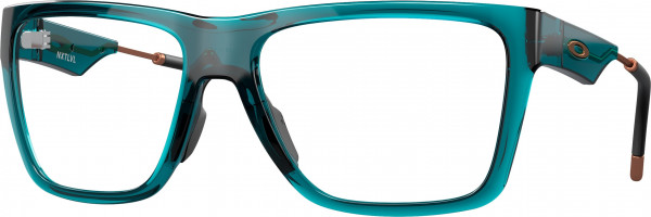 Oakley OX8028 NXTLVL Eyeglasses, 802808 NXTLVL TRANS BALSAM (GREEN)