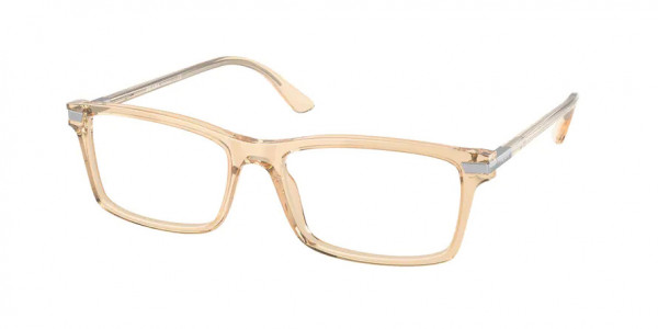 Prada PR 03YV Eyeglasses, 08U1O1 TRASPARENT GREY (GREY)