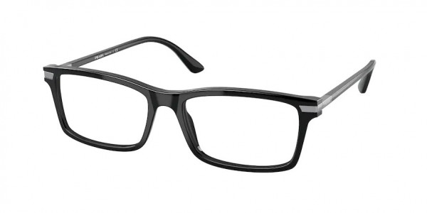 Prada PR 03YVF Eyeglasses, 1AB1O1 BLACK