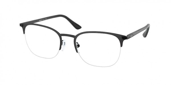 Prada PR 57YV Eyeglasses, 07F1O1 BLACK