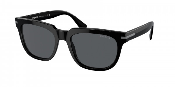 Prada PR 04YS Sunglasses, 1AB07T BLACK BLUE (BLACK)