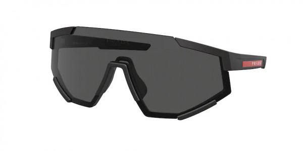 Prada Linea Rossa PS 04WSF Sunglasses, DG006F BLACK RUBBER (BLACK)