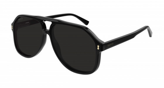 Gucci GG1042S Sunglasses, 001 - BLACK with GREY lenses