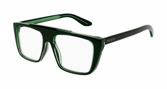 Gucci GG1040O Eyeglasses, 003 - BLACK with TRANSPARENT lenses