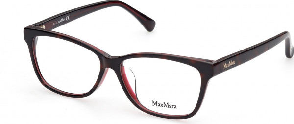 Max Mara MM5013-F Eyeglasses, 052 - Dark Havana / Dark Havana