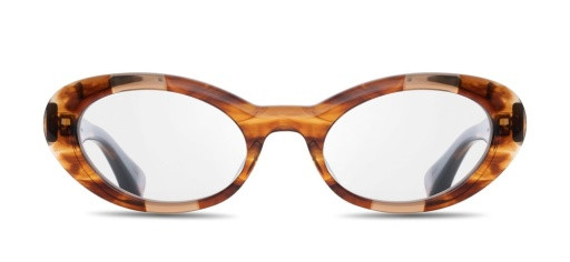 Christian Roth ROUND-WAV Eyeglasses, AMBER