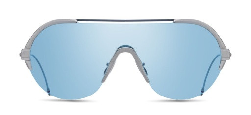 Thom Browne TB-811 Sunglasses, SILVER/NAVY