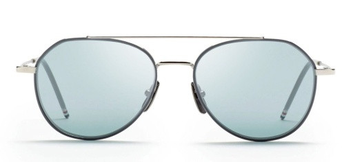 Thom Browne TB-105 Sunglasses, GREY/SILVER