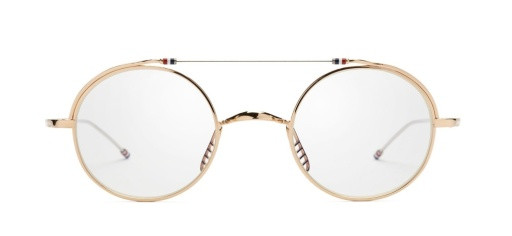 Thom Browne TB-910 Sunglasses, WHITE GOLD