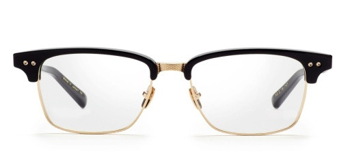 DITA STATESMAN THREE Eyeglasses, BLACK/WHITE GOLD