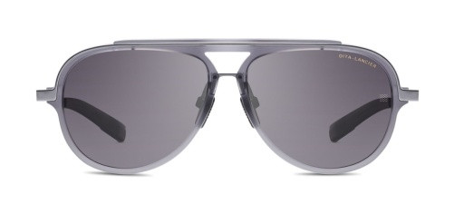 DITA LSA-406 Sunglasses, MATTE CRYSTAL GREY/BLACK PALLADIUM