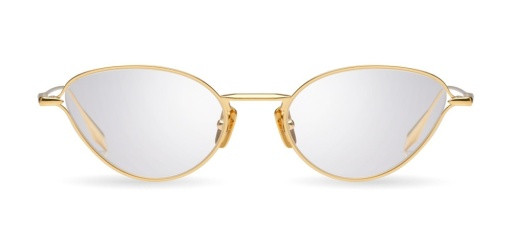 DITA SINCETTA Eyeglasses, YELLOW GOLD - BLACK