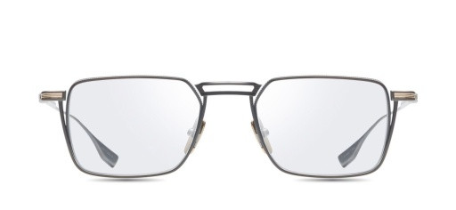 DITA LINDSTRUM Eyeglasses, BLACK IRON/WHITE GOLD